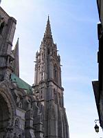 Chartres, Cathedrale, Tour Nord, Clocher neuf (04)
